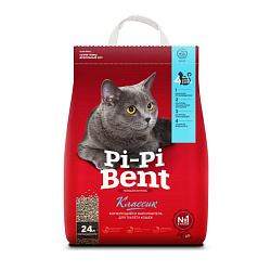 Pi-Pi Bent Classic комкующийся наполнитель 10кг