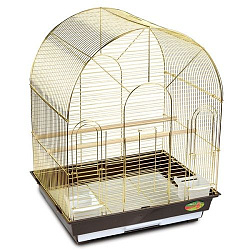 Клетка для птиц №1300  52*41*66,5см золото