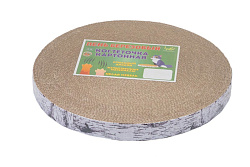 Когтеточка Чип гофрокартон Пень березовый средний h4см D35см 840022б