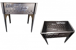 Мангал CAMPING Trade 800х300х800 разборный (большой) 4,0 мм