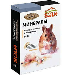 SOLO Минералы корм для хомяков 500гр
