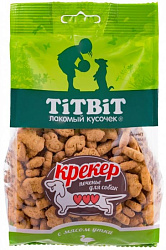 TiTBiT Лакомство для собак крекер с уткой 250г 013847