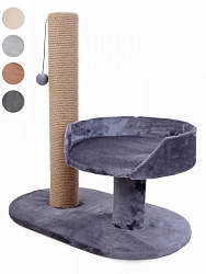 Когтеточка PerseiLine Альфа толстый столбик+лежанка 62*35*62 см КД38