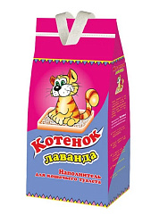 Котенок Лаванда впитывающий наполнитель 3,5л