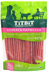 TiTBiT лакомство для собак Колбаса Пармская 350гр 