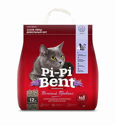 Pi-Pi Bent Нежный прованс комкующийся наполнитель 5кг