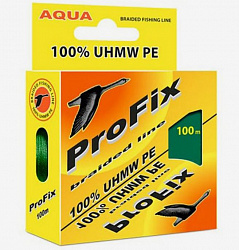 Шнур AQUA ProFix 0,12мм 100м тёмно-зелёный