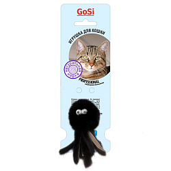 Игрушка для кошек GoSi Меховой осьминог натуральная норка (07320)