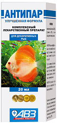 Средство для лечения рыб Антипар 20мл
