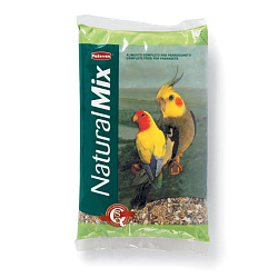 Padovan Naturalmix parrocchetti корм для средних попугаев основной 850гр
