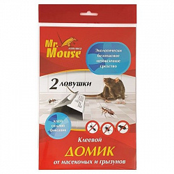 Клеевая ловушка для грызунов и насекомых Mr.Mouse