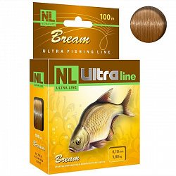 Леска AQUA NL ULTRA BREAM (Лещ) 0,18mm 100m