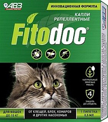 Капли на холку Fitodoc для кошек 0,5мл