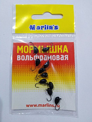 Мормышка вольфрамовая Marlins Вятская Личинка №2  7100-199