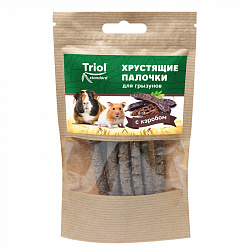 Лакомство для грызунов Triol Standart палочки хрустящие с кэробом для грызунов 30гр