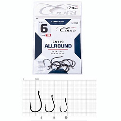 Крючок Cobra ALLROUND сер. CA119 разм.010 