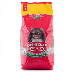 Сибирская Кошка Комфорт Впитывающий наполнитель 7л