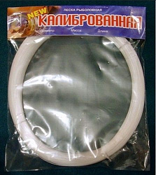 Леска калиброванная 0,9мм бесцветная 50м