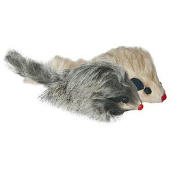 Игрушка для кошек Мышь 3 погремушка
