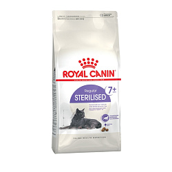 Royal Canin Sterilised 7+ корм сухой для кошек стерилизованных пожилых старше 7 лет 400гр