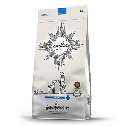 Craftia Galena Dog Gastrointestinal Care диетический сухой корм для взрослых собак при заболеваниях ЖКТ 2кг