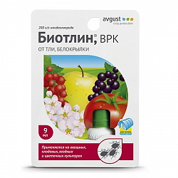 Биотлин 9мл от тли на цветочных и плодовых культурах