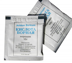 Борная кислота 10гр 04-425