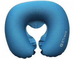 Подушка дорожная под шею BTrace Air М0214 44*37*8см синий