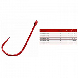 Крючок FANATIK Sode Red FK-10006 №8 
