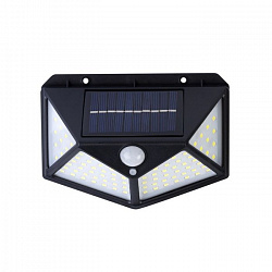 Фонарь настенный SMARTBUY на солнечной батареии с датчиком движения 12Вт 100LED (SBF-33-MS) 