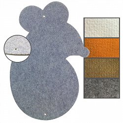 Когтеточка из ковролина Мышь 31*49,5см Gamma