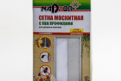 Сетка москитная для двери ПВХ Профиль 150*200см Nadzor