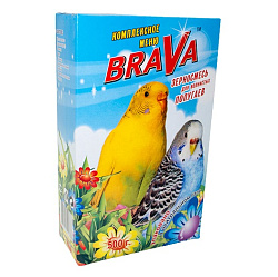 BraVa Корм для попугаев средних 400гр