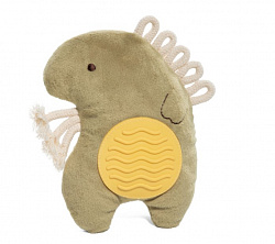 Игрушка для собак Динозаврик с тренажором для зубов мягкая Triol