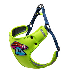 Шлейка мягкая JOYSER Walk Mood Harness ХL зеленая 