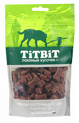 TiTBiT Лакомство для собак косточки мясные с бараниной 145гр 