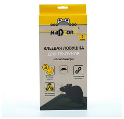 Контейнер-ловушка для грызунов прозрачный  КП