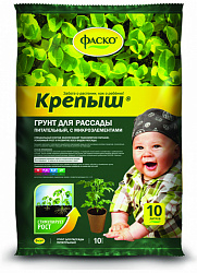 Грунт  Фаско Рассадный 10л Крепыш