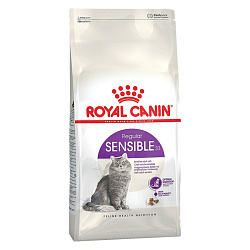 Royal Canin Sensible корм сухой для кошек с чувствительным пищеварением 400гр
