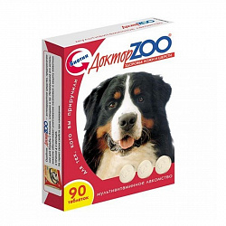 Доктор ZOO № 90 для собак здоровье кожи/шерсти 