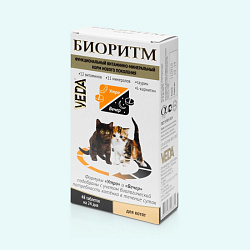 Биоритм для котят функциональный витаминно-минеральный комплекс 48тб