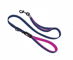 Поводок для собак JOYSER Walk Base Leash S синий с розовым
