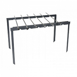 Мангал MOOSE 40*25 Таганок+6 шампуров, в пленке