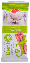 Biff Dent жевательный снек для собак мелких пород со вкусом утки 20гр
