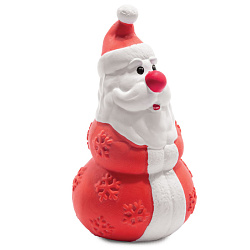 Игрушка для собак NEW YEAR латекс Дед Мороз 115мм, Triol