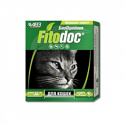 Ошейник  от блох Fitodoc био для кошек