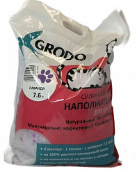 Grodo впитывающий силикагелевый наполнитель Лаванда 7,6л