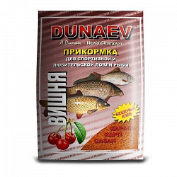 Прикормка DUNAEV КЛАССИКА 900гр Карп Вишня (карась,сазан)