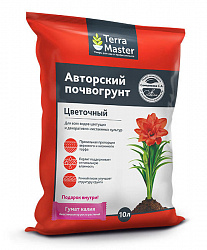 Грунт  Terra Master Авторский цветочный 10л