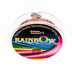 Леска Caiman Rainbow 50005 100м 0,20мм цветная